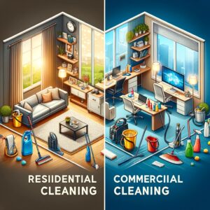 residential and commercial cleaning services